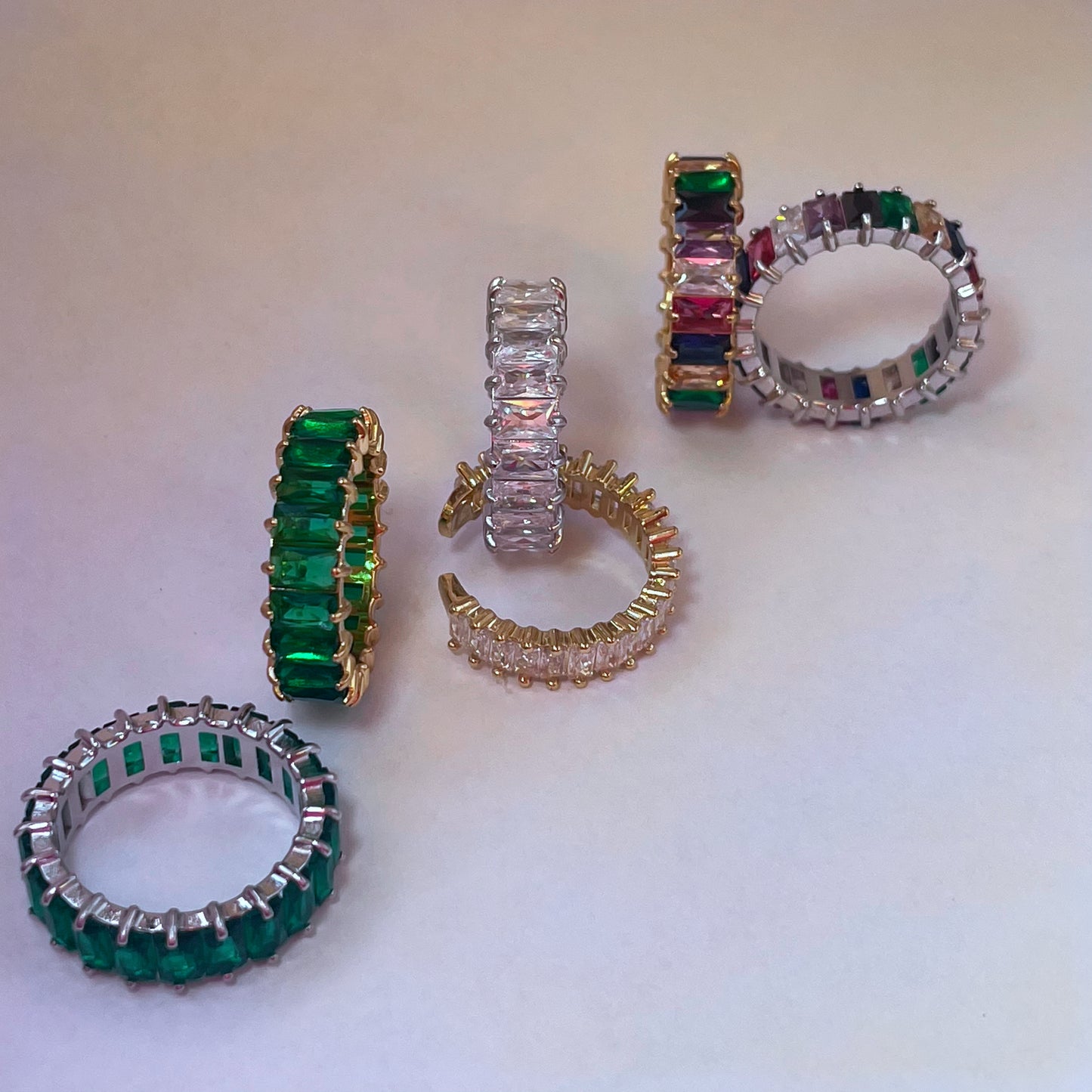 Glitter Stone Ring