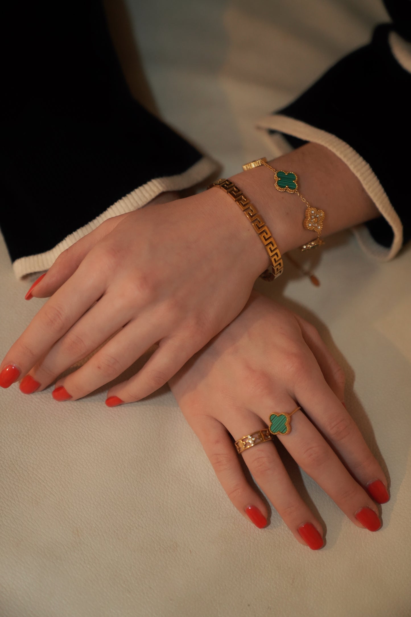 Kleeblatt Ring