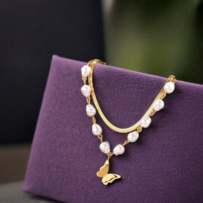 Schmetterling Double Kette