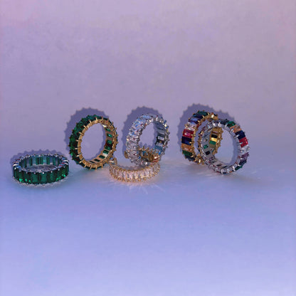 Glitter Stone Ring