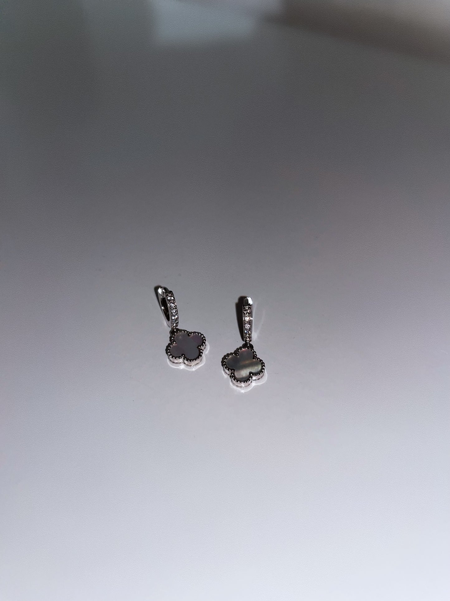 Silver Klee Ohrringe