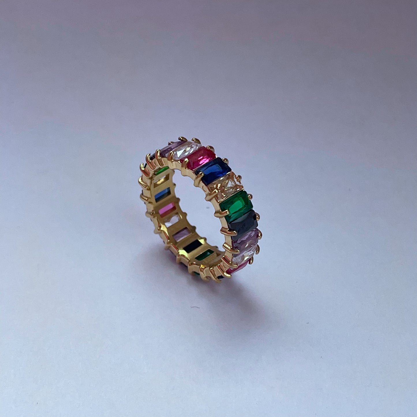 Glitter Stone Ring